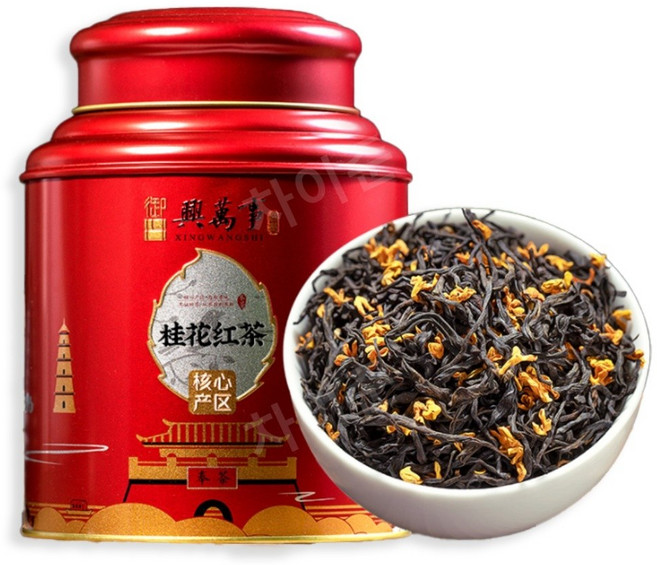 정산소종 계화 홍차 2023년 신차 농향형 500g 중국홍차, 1개, 1개입