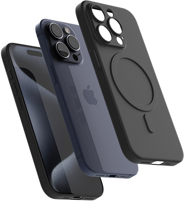 레드빈 고스트핏 맥세이프 케이스 0.6mm 초슬림 풀커버 변색없는 생폰느낌 케이스