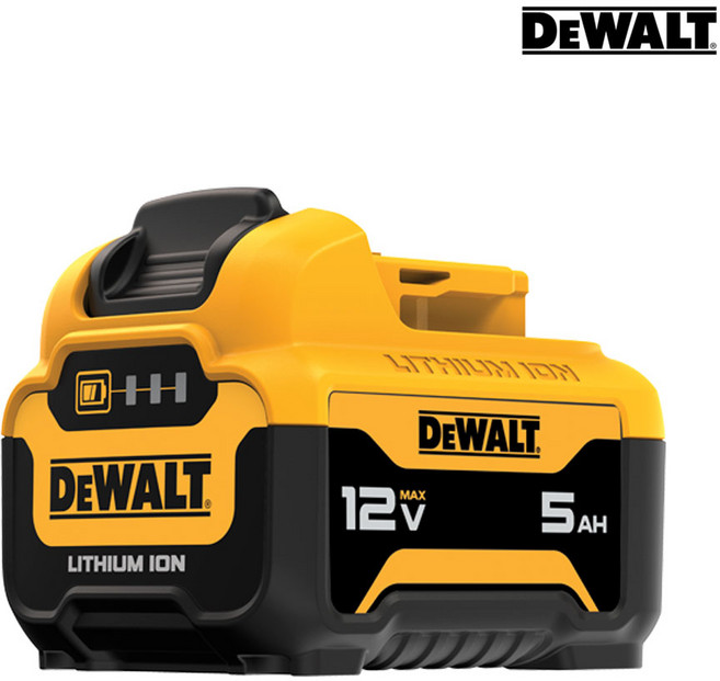 디월트 리튬이온 배터리 12V MAX 5.0AH DCB126, 1개