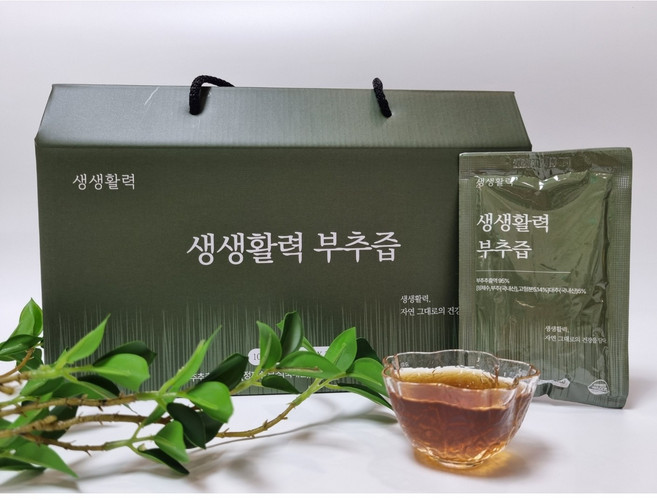 (1+1) 국내산 마시기 편한 부추즙 진액 부추 액기스 효능 활력 숙취해소, 30개, 100ml