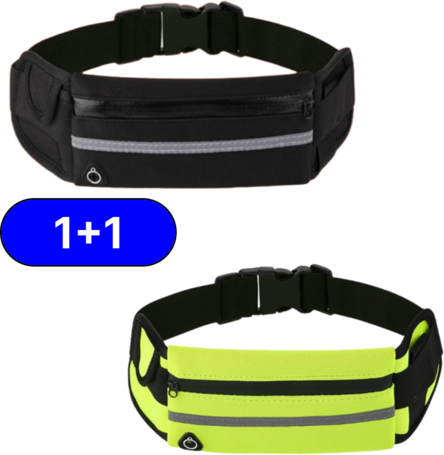 러니크 러닝벨트 조깅 휴대폰 주머니 방수 힙색