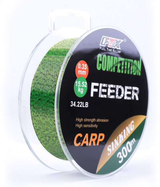 투명 잉어 낚싯줄 나일론 초강력 모노필라멘트 플루오로카본 텐실 스팟 라인 낚시용, 1개, 1. green-1pcs / O. 300m-0.2...