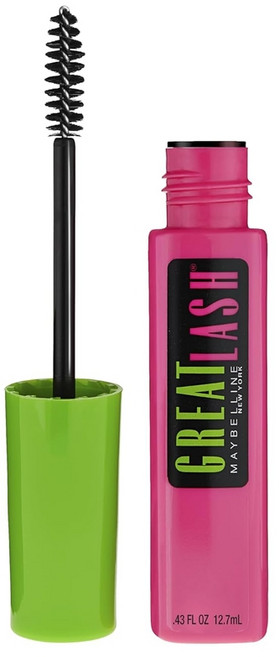 Maybelline 메이블린 그레이트 래쉬 마스카라 미국직배송 BLACKEST BLACK, Brownish Black