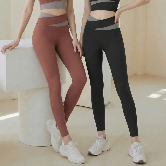[1+1] 이프노스 콘트 Y존 레깅스 러닝복 필라테스 요가복