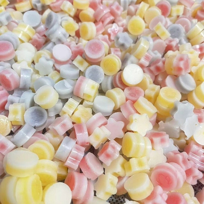 왁스병 캔디 2025 인터넷 연예인 스타일 혼합 설탕 샌드위치 잼 저렴 수제 JK5, 소형(33개)1-2cm, 1개