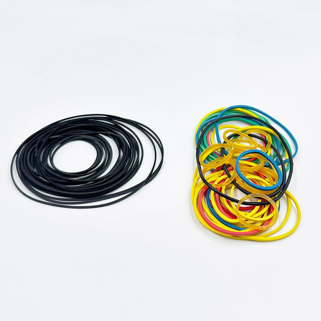 28PCS 풀리 벨트 엔진 구동 고무 변속기 RC 자동차 로봇 DIY 모델 장난감 액세서리용