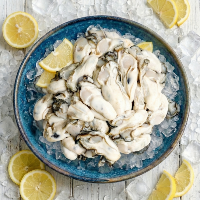 [통영어부] 프리미엄등급 제철 생굴/깐굴, 1개, 생굴(깐굴) 5kg (특상품)