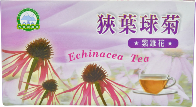 大雪山農場 紫錐花茶, 3g, 1個, 20個裝