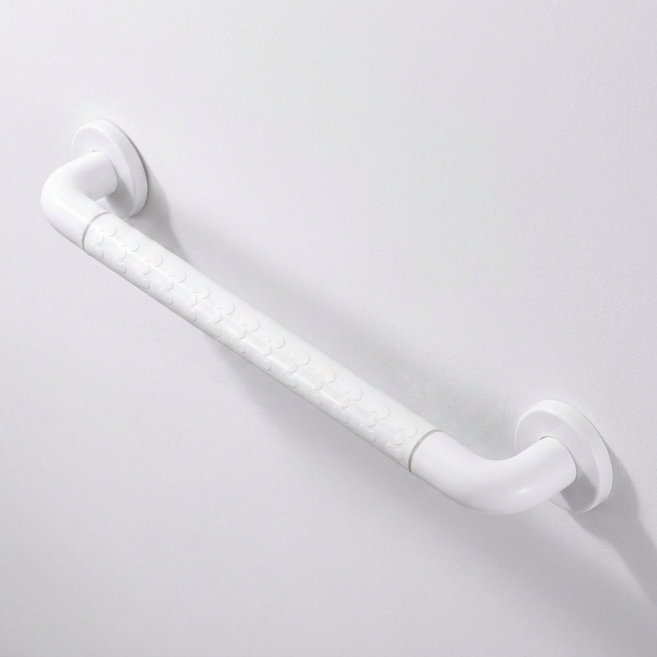 장애인 욕실 보조 안전손잡이 화장실손잡이 노인손잡이, 화이트, 1개