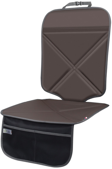 Pefirst 프리미엄 가죽 방수 및 두꺼운 카시트 보호매트, 1개, 딥 커피