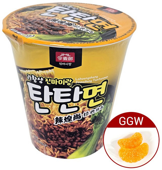 가가왕 중국식품 진마이랑 라황샹 탄탄면 컵라면 매콤