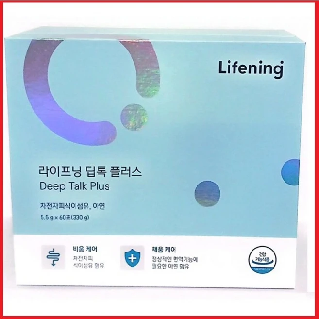 라이트닝 딥톡 플러스, 1개, 60정, 330g - 쿠팡