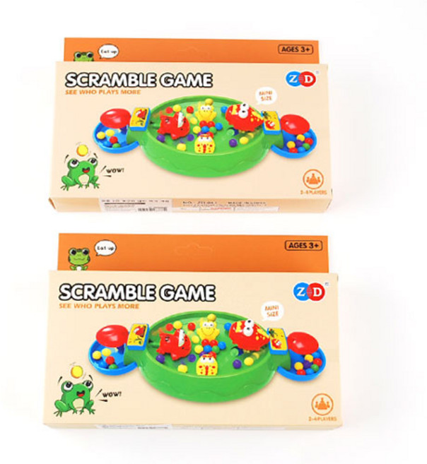 퍼줌 2인 개구리 많이 먹기 게임, 1개