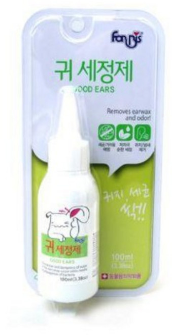 포비스 강아지 귀 세정제 100ml 애견용, 1개