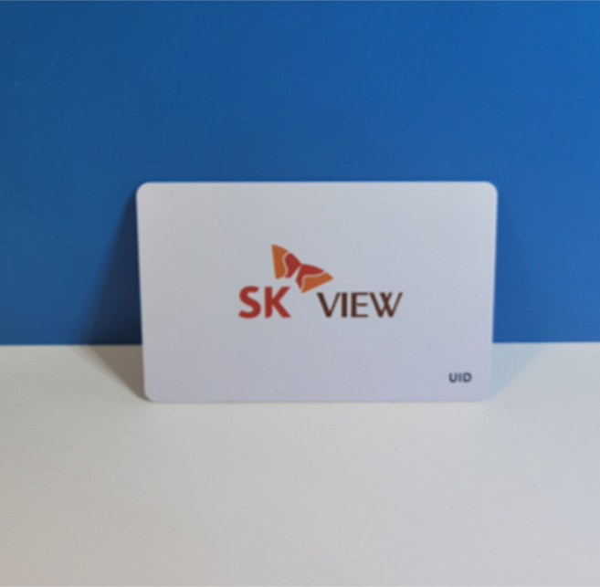 아파트카드키 복사가능한 도어락 공동현관문 신용카드형, SK뷰 신용카드형, 단순배송상품