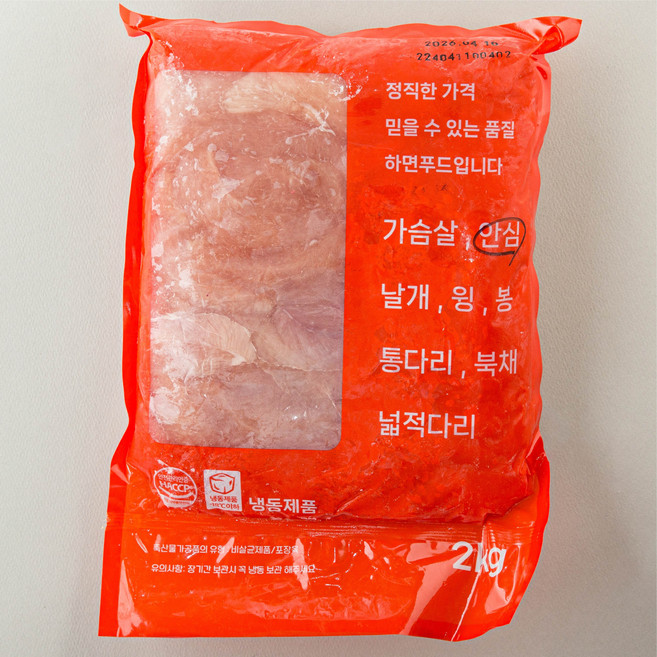 HF 국내산 냉동 닭안심, 5개, 2kg