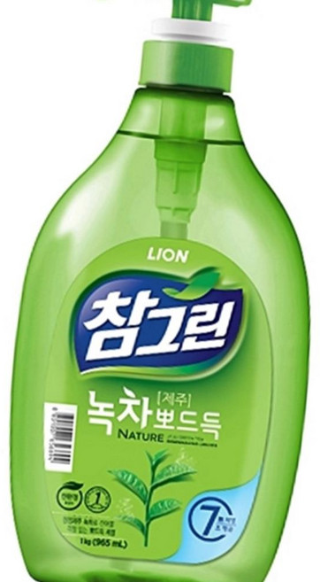 (올핀) CJ 참그린 주방세제 1KG - 개 (1개입), 1개