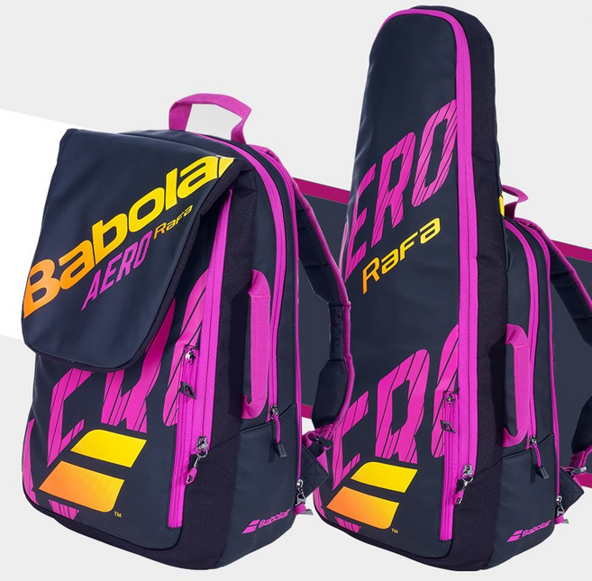 바볼랏 퓨어 에어로 라파 테니스 라켓 가방 백팩 PURE AERO RAFA 2PK, 2개