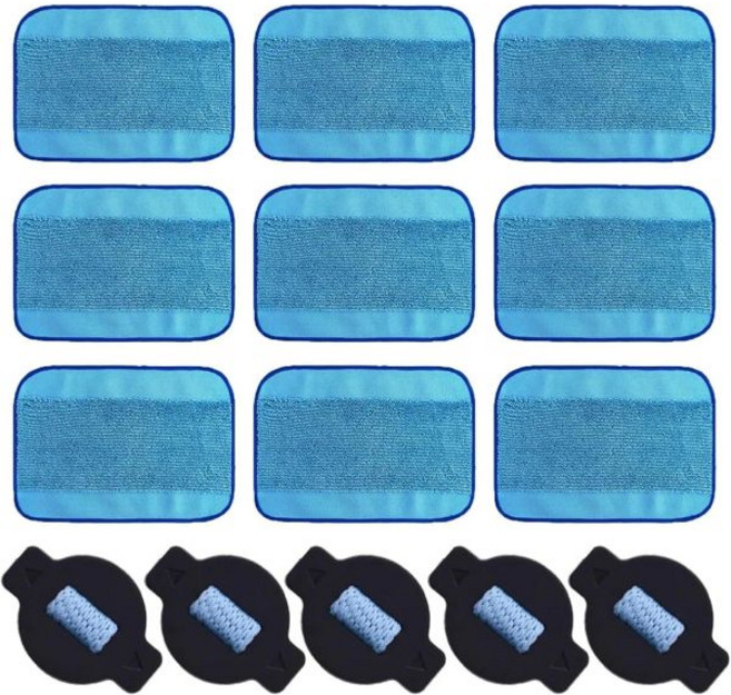 아이로봇 브라바 320 380 380T 390 390T 민트 4200 4205 5200 5200C 진공청소기 세척용 걸레 교체 부품1개 젖은 트레이, 14개 조합 키트