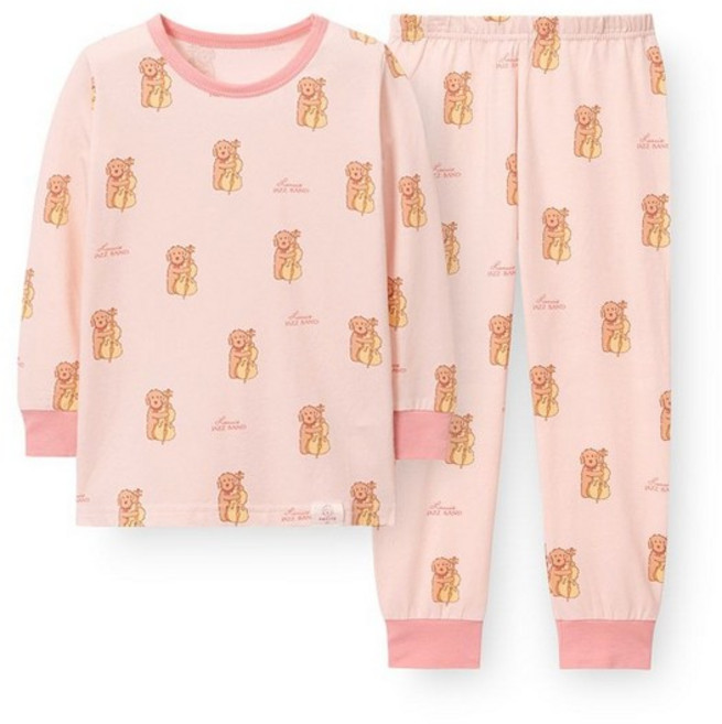 아동 G217 루이베이스키즈PK 9부소매 내의 세트 OR25FKFPG217