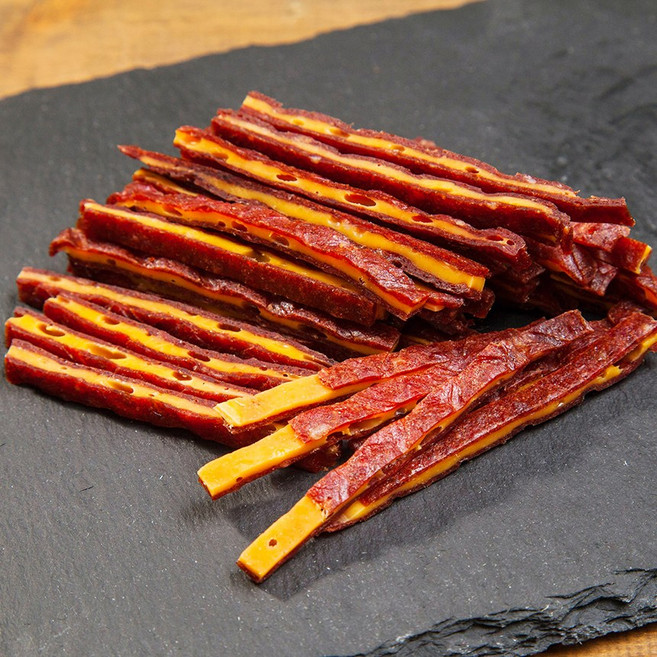 국내산 소고기 83% 치즈 육포, 10개, 20g