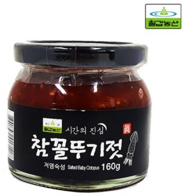 칠갑농산 참꼴뚜기젓, 4개, 160g