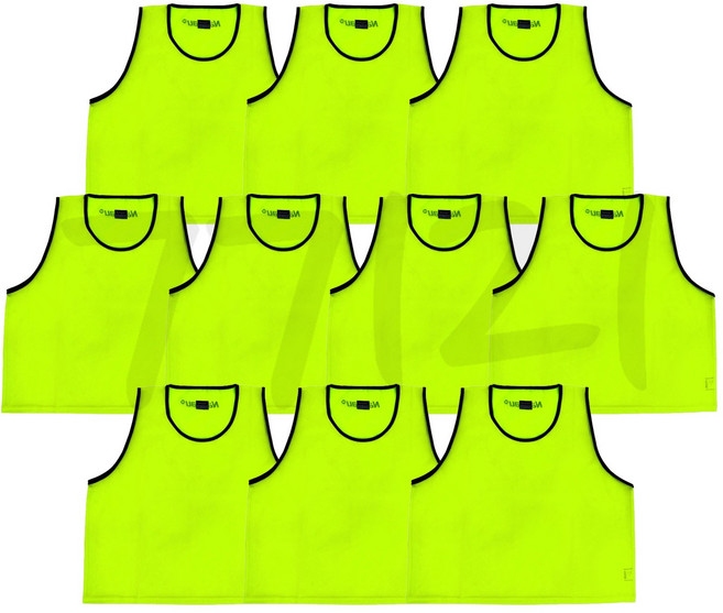 낫소 팀조끼(V) NATVL 9컬러 고급형 성인용 메쉬소재 훈련/단체/스포츠용 사용 10개 세트