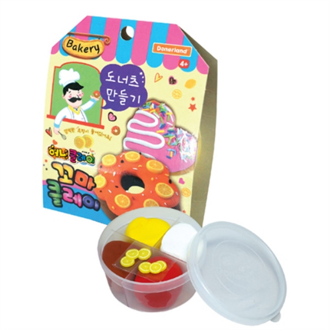 도너랜드)허니클레이(꼬마클레이/도너츠만들기), 단품, 단품