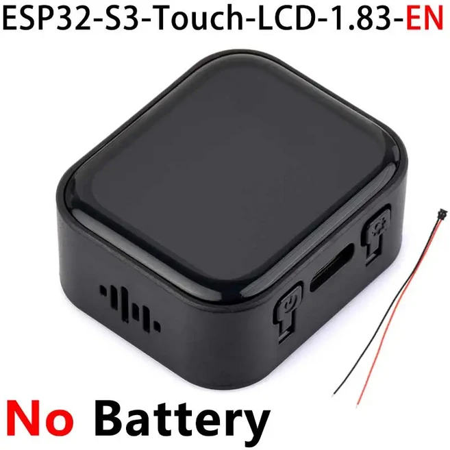 전원관리 DeepSeek AI 음성 채팅 ESP32 S3 개발 보드 1.83인치 터치스크린 디스플레이 240x284 샤오지용 ES, 02 S3-1.83 No-Bat
