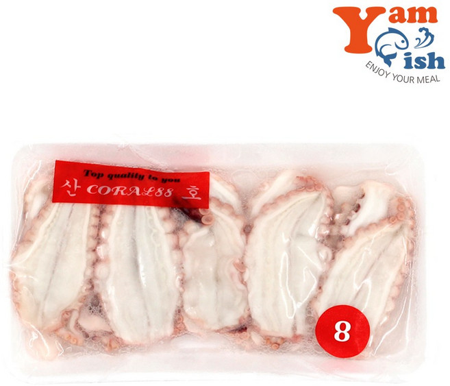 초밥용 쭈꾸미 (8g 20미) 초쭈꾸미 쭈꾸미초밥, 5개, 160g