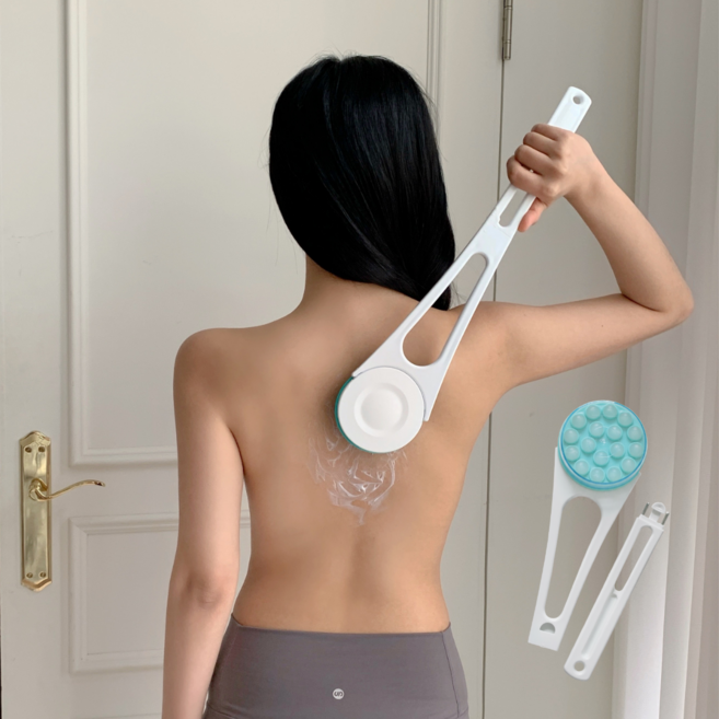 독일 하이다스 백 크리머 등 로션 바르기 크림 도구 임산부 바디 마사지