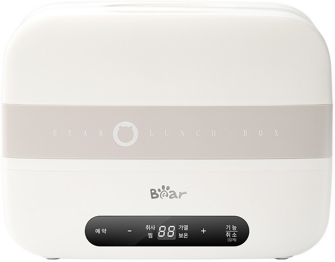 베어 가열 보온 도시락 전기 스팀 휴대용 직장인 도시락통, 1개, Bear 스팀도시락