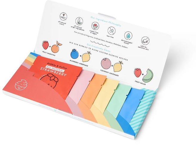 Dabble & Dollop 三合一泡泡沐浴露 體驗組, 1個