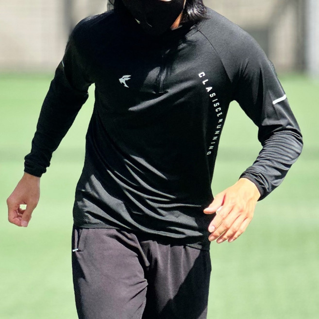 서가핏 남녀공용 신축성 좋은 축구 드릴탑 트레이닝 하프집업