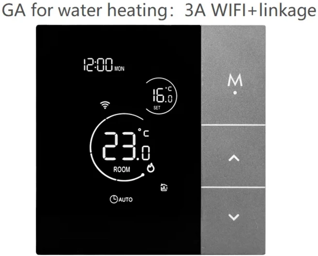 WiFi 온도 조절기 보일러/전기/바닥 난방 용 Tuya 스마트 홈 Alice Google, 04 508 GE 3A WIFI, 01 CHINA