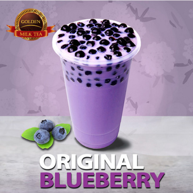 골든밀크티 버블티 파우더 14종, 1kg, 블루베리파우더1kg, 1개입, 1개
