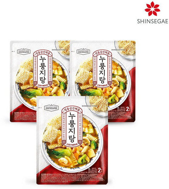 올반키친 정통삼선해물누룽지탕 3팩세트 (500g 3팩), 3개