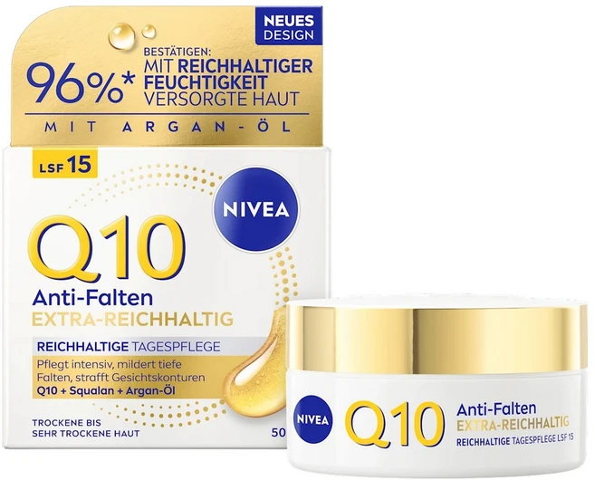 독일 니베아 Q10 파워 엑스트라 리치 데이크림 LSF15 50ml, 1개 - 쿠팡