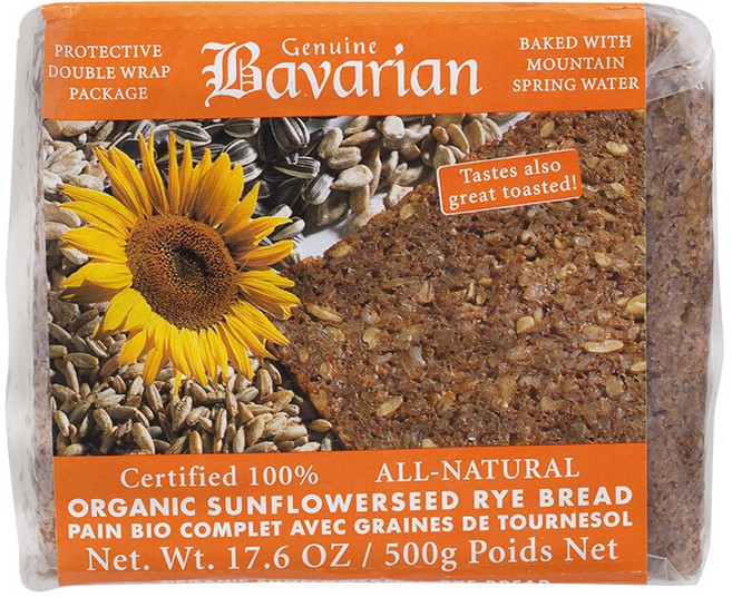 540년 전통 독일 슐렌더 천연발효 바바리안 유기농 호밀빵 4종 (500g/ea), 500g, 1개