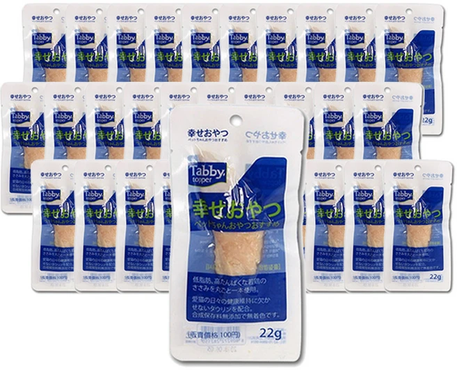 태비탑퍼 오리지날 고양이 간식, 30개, 22g - 쿠팡