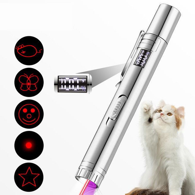 PETTOO 고양이 멀티 장난감, 1개, 은색