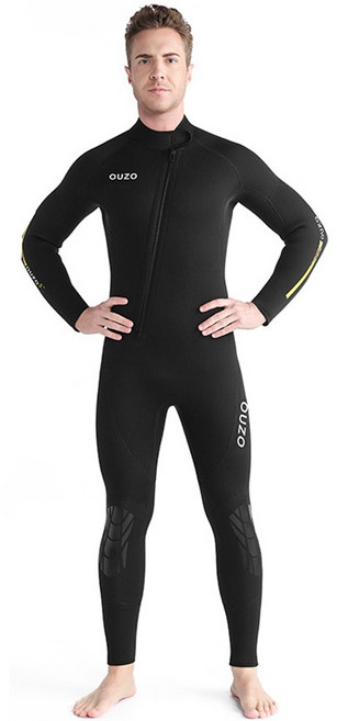 OUZO 5mm 웻슈트 스킨스쿠버 프리 다이빙 슈트 잠수복, 일반형