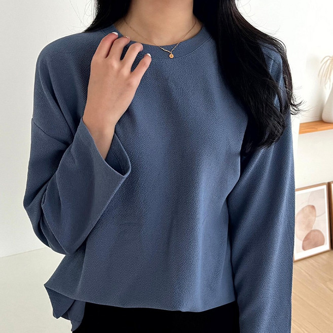 쏘옷 여성용 리키 데일리 무드 베이직 롱슬리브 긴팔 티셔츠