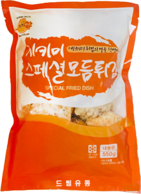 무배_스페셜모듬튀김(지키미 550g) 업소용, 4개, 550g