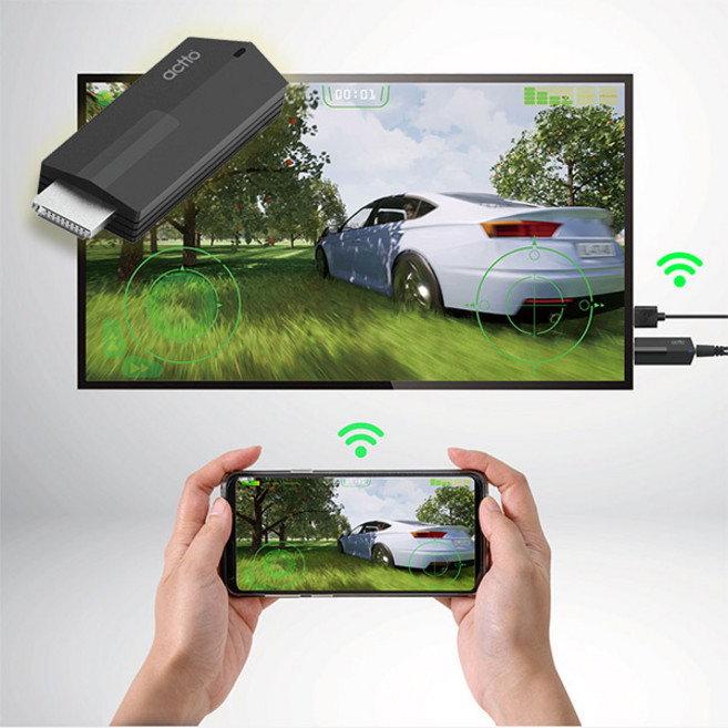 MRC-02 갤 S10 티비연결 무선 미러링 동글 미라캐스트