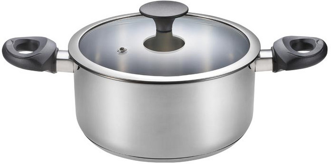 PN풍년 뉴 루체 IH 스텐 인덕션 양수냄비, 1개, 실버, 18cm