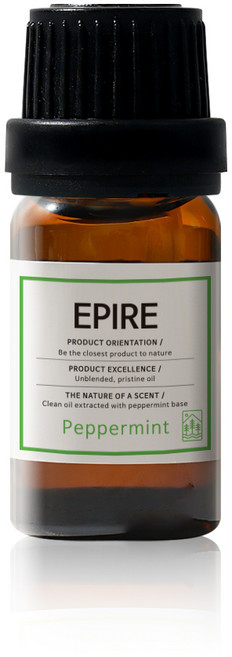 에피레 천연 아로마 에센셜 오일 원액 100%, 1개, 10ml, 페퍼민트