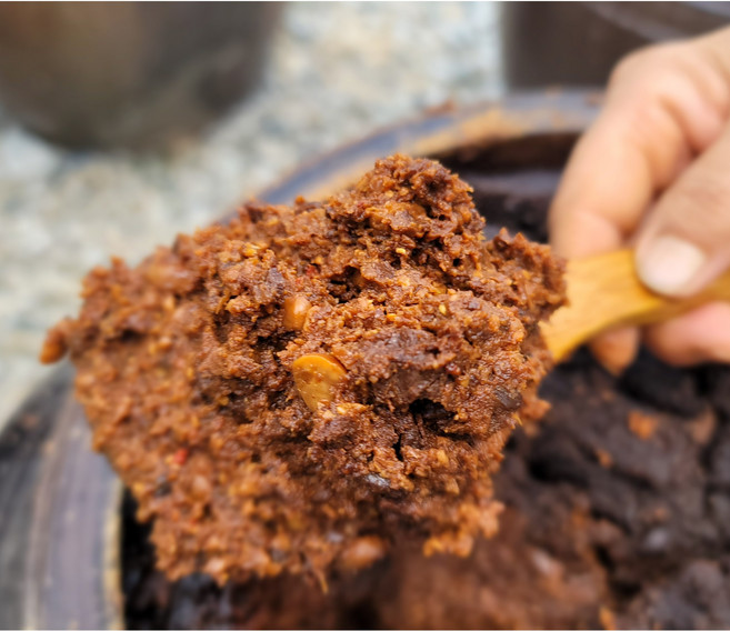 수정골 맛있는 된장 집된장 재래된장 전통된장 수제된장 시골된장 된장찌개 100%국산콩 3년숙성된장 2kg, 1kg, 1개