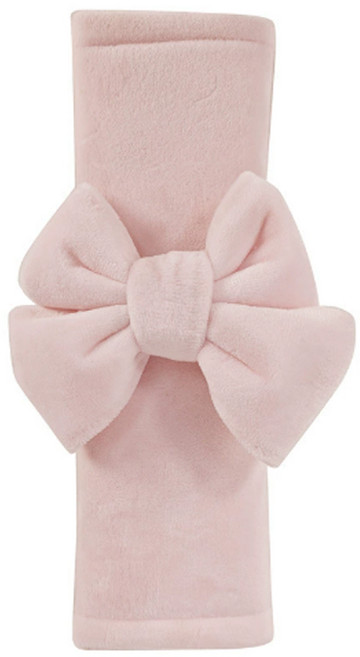 안전벨트 커버 부드러운 감성 쿠션 사계절용, 2개, 핑크