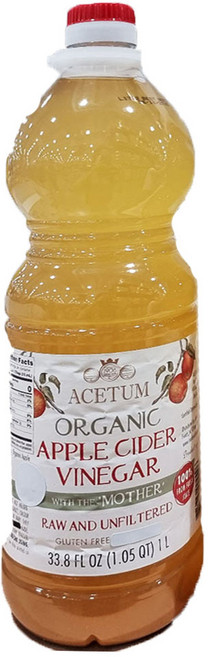 코스트코 애사비 유기농 사과 식초 1L 애플사이다비니거 발효 비네거, 1